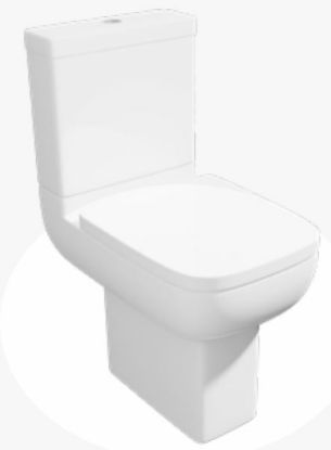 Options 600 CC Pan white Comfort Height 485mm Kartell